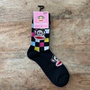 5/$20 NEW 6-9.5 Women's Paul Frank Check Socks w/ Julius